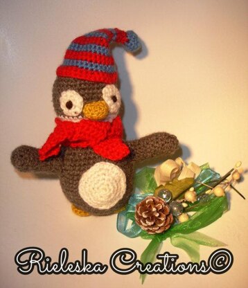 Christmas Amigurumi Penguin