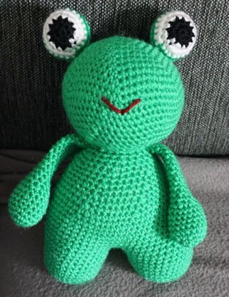 Häkelanleitung Amigurumi Frosch Karlchen