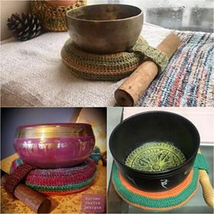 Tibetan Bowl Cushion
