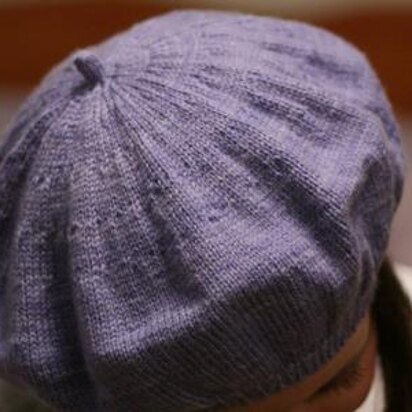 Periwinkle Beret - knitting pattern