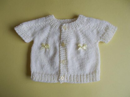 Dinah Top-down Baby Cardigan