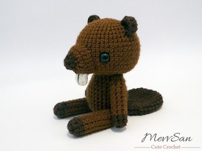 Amigurumi Woodland Critter Beaver