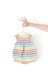 Size 1-3 months - Rainbow Romper PDF Knitting Pattern