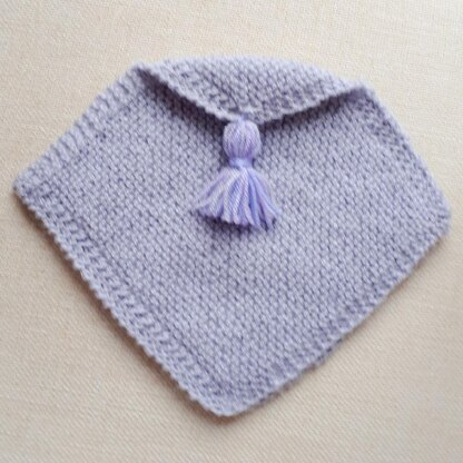 Parma Violet Poncho for Doll