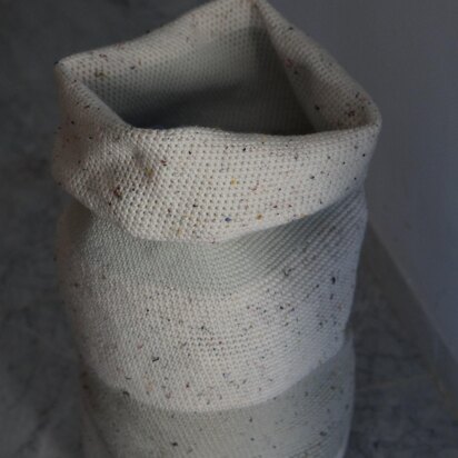 Long Laundry Basket Crochet Pattern