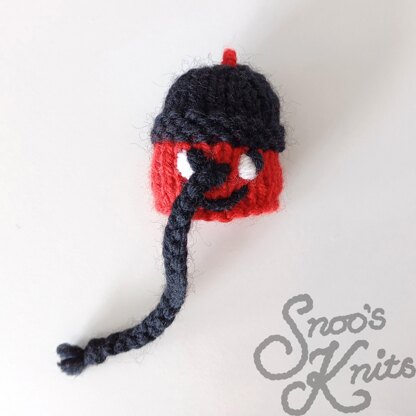 Henry Hoover Keyring Pattern Snoo's Knits