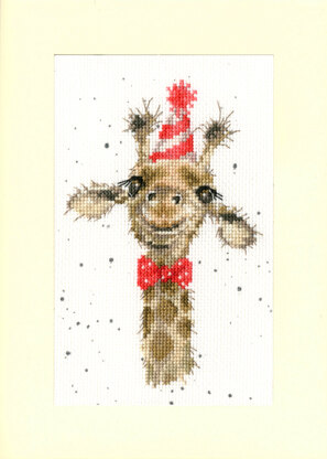 Bothy Threads I'm Just Here For The Cake by Hannah Dale Cross Stitch Kit - 10 x 16cm 