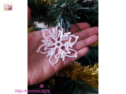 Crochet snowflake 29