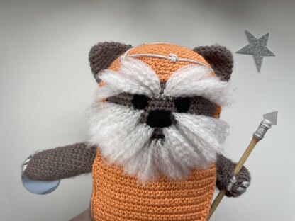 Ewok amigurumi doll