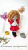 Sarah little Red Riding Hood crochet pattern