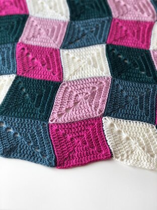 Wonky Blocks Blanket (crochet)