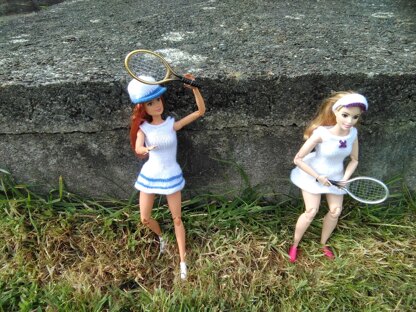 Barbie tennis togs