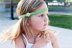 Summer Girl - knitted headband