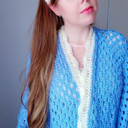 Crochet Feminine Hexagon Cardigan Pattern