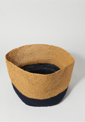 Lovegame Basket in Wool and the Gang Ra-Ra Raffia - Leaflet