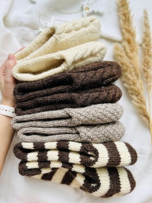 Double slippers set