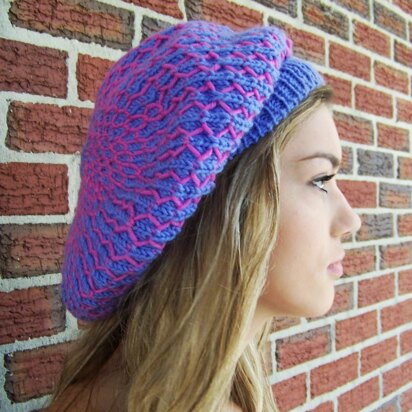 Pink Ripples Hat