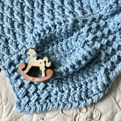 Blue Bayou Baby Blanket