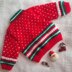 Christmas Snow Time Baby Cardigan