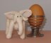 World's Tiniest White Elephant Amigurumi Toy