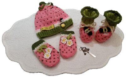 Watermelon Baby Romper Onsie Set