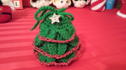 Christmas tree gift bag