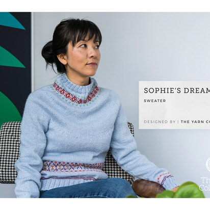 Sophie's Dream Sweater - Knitting Pattern For Women in The Yarn Collective