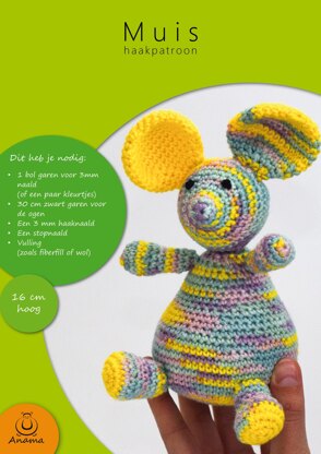 Mouse crochet pattern for the cutest handmade gift