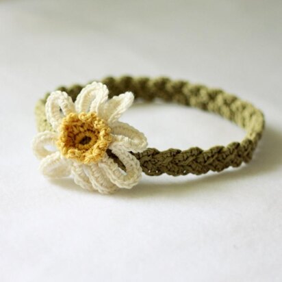 Daisy Braided Headband