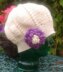 Ladies Hat with Flower