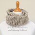 Puff Stitch Cowl