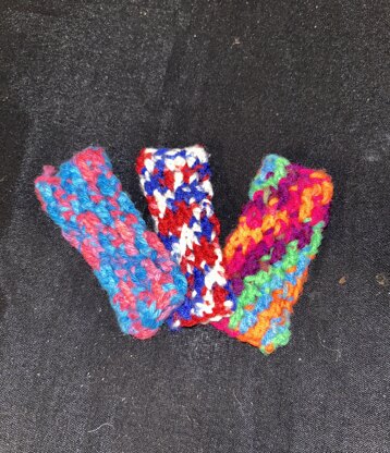 Crochet Freeze Pop Holders