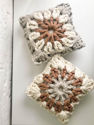 Not Your Granny's Granny Square Pillow Pattern