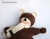 Waldorf knitted Bear doll for small babies