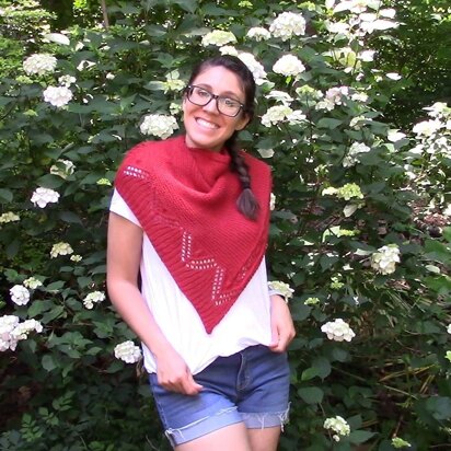 Lydia Bennet Shawl - knitting pattern