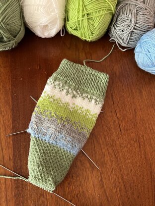 Pond Reflections Socks