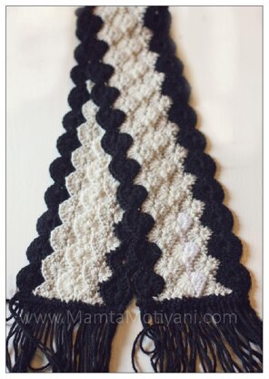 Circle It Up Scarf Crochet Pattern