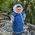 Caroline - An 1808 Regency Doll Knitting Pattern - Toy Knitting Pattern
