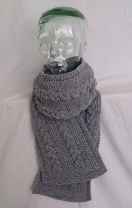 Knit a Cable Scarf