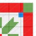 Christmas Joy Blanket Red Green Stroller Snowflake Intarsia C2C CROCHET PATTERN