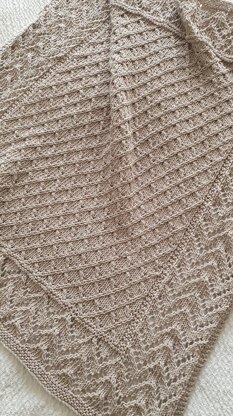 Lattice Lace Baby Blanket