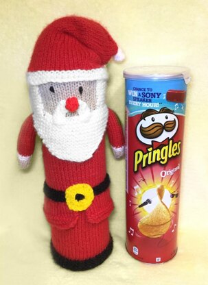 Santa Pringles Holder