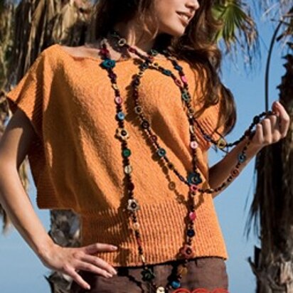 Citrino Blouse in Adriafil Sol Levante