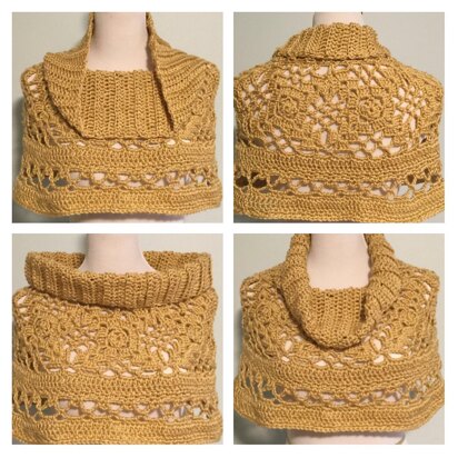 Lacy Capelet Shawl