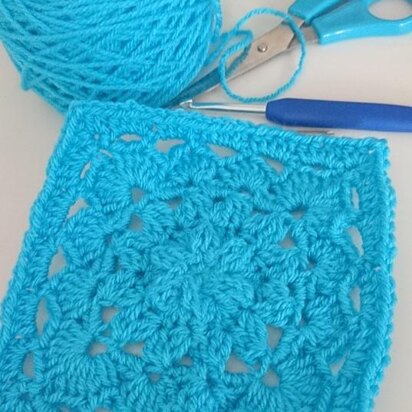 Crochet Mood Blanket - May