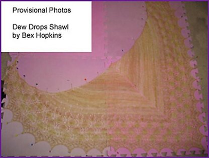 Dew Drops Shawl