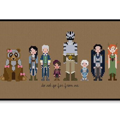 Vox Machina - PDF Cross Stitch Pattern