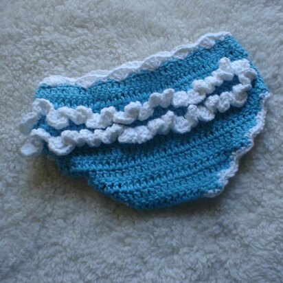 Ocean Waves Diaper Cover