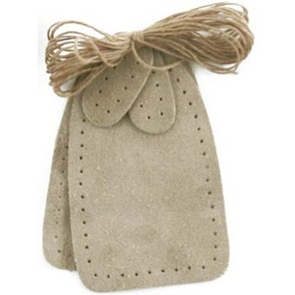 Fiber Trends Suede 2-Piece Mitten Palms - To Fit a Child's Mitten (SMALL)