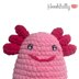 Squishy Axolotl Amigurumi